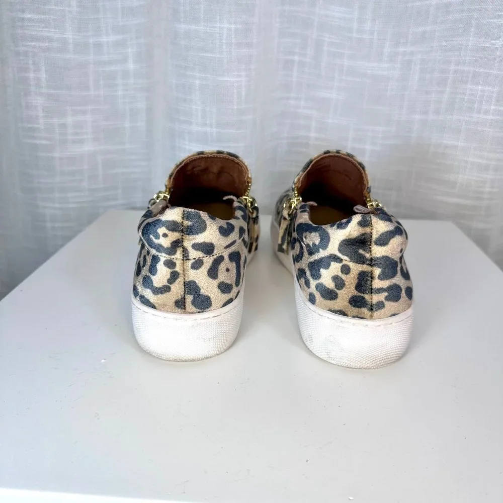 Steve Madden Glaammar Zip Platform Sneaker In Leopard 8